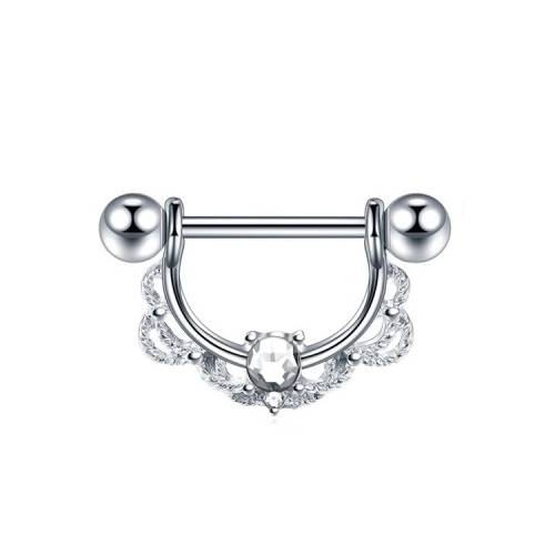 Piercing Mamilo Modelo 20 Aço 316L